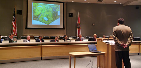 Jon Kohler presents Centerville to the Florida Legislature
