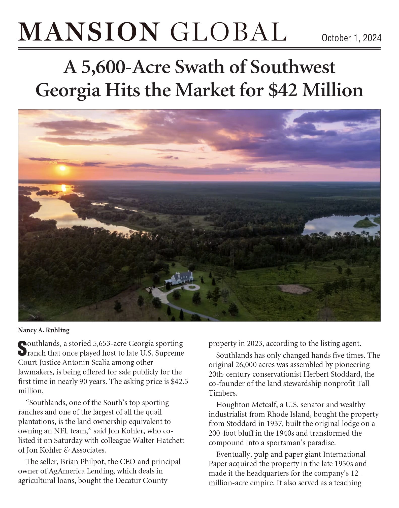 Wall Street Journal Terra Chula